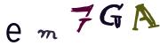 Image CAPTCHA