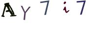 Image CAPTCHA