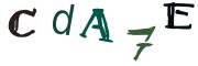 Image CAPTCHA