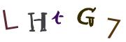 Image CAPTCHA