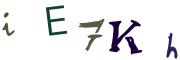 Image CAPTCHA