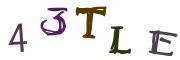 Image CAPTCHA